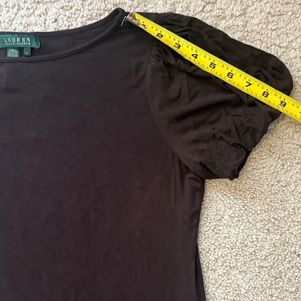 Ralph Lauren Dark Brown Blouse - Picture 6 of 6